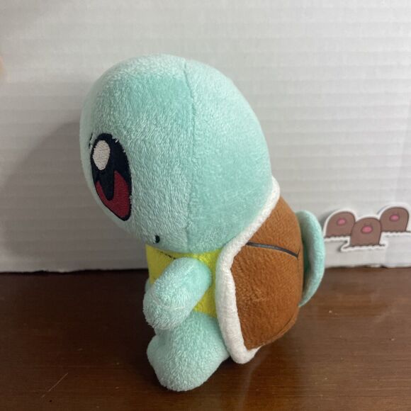 Banpresto 2004 Plush Pokemon Squirtle Turtle Stuffed Animal Toy Small Water Type - Picture 5 of 12